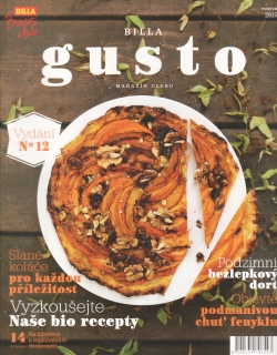 Časopis Gusto, Billa, kuchařka podzim 2015