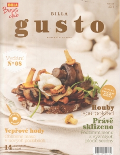 Časopis Gusto, Billa, kuchařka podzim 2014