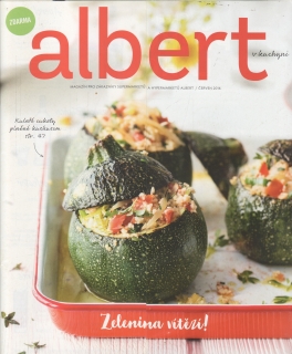 Časopis kuchařka Albert, červen 2016