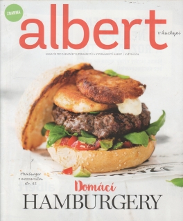 Časopis kuchařka Albert, květen 2016