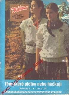 Květen 1980 č. 090,  pletení, háčkování