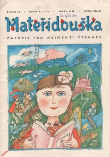 1988/08 Mateřídouška, časopis pro nejmenší čtenáře