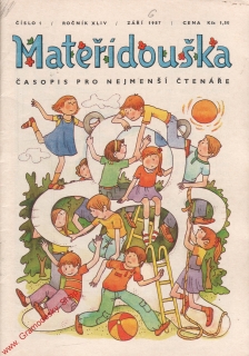 1987/09 Mateřídouška, časopis pro nejmenší čtenáře