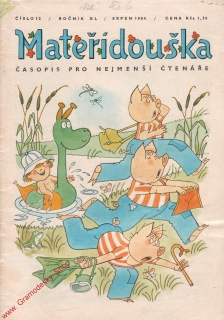 1984/08 Mateřídouška, časopis pro nejmenší čtenáře