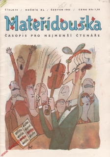 1984/06 Mateřídouška, časopis pro nejmenší čtenáře
