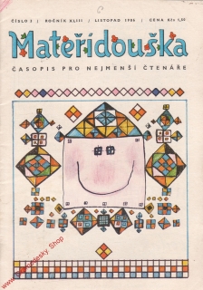 1986/11 Mateřídouška, časopis pro nejmenší čtenáře