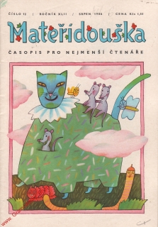 1986/08 Mateřídouška, časopis pro nejmenší čtenáře