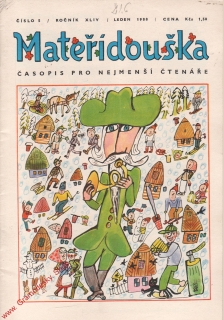 1988/01 Mateřídouška, časopis pro nejmenší čtenáře