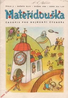 1988/04 Mateřídouška, časopis pro nejmenší čtenáře