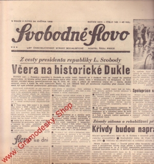 Svobodné slovo, pátek 24. května 1968