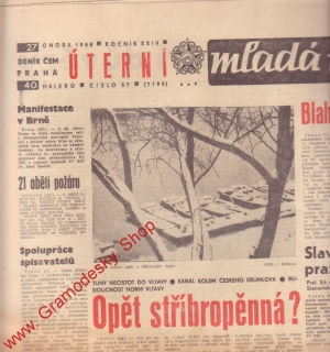 Mladá fronta, úterý 27. dubna 1968