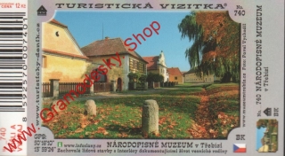 Turistická vizitka č. 0740 / Národopisné muzeum v Třebízi