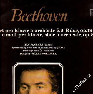 LP Beethoven, koncert pro klavír a orchestr č. 2 B dur, op. 19, 1971