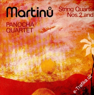 LP Bohuslav Martinů, Smyčcové kvartety č. 2, 3. Panochovo kvarteto, 1983