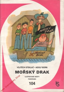 Ilustrované sešity 104, Mořský drak / Vojtěch Steklač, Adolf Born, 1985