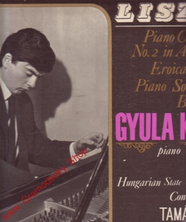 LP Gyula Kipp, Támas Pál, Listr, Piano concerto, LPX 11368