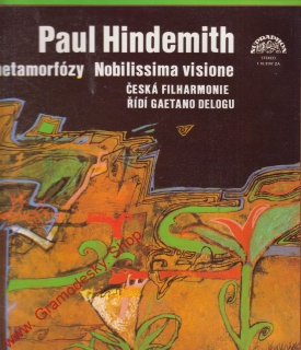 LP Paul Hindemith, symfonické metamorfózy, 1977, stereo 1 10 2197 ZA