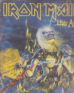 LP 2album, Iron Maiden, Live Arter Death, SX-T 112