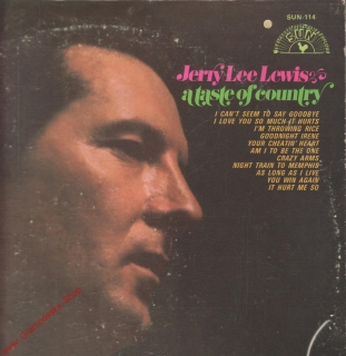 LP Jerry Lee Lewis, A Tasta of Country, USA SUN 114