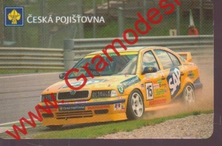 2002 8,5x5,5cm Kapesní kalendářík Škoda sprint