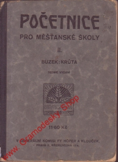 Početnice pro měšťanské školy II. Kamil Buzek, Josef Krůta, 1934