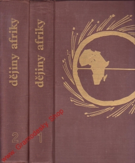 Dějiny Afriky I + II. díl / Hrbek, Kalous, Petráček... 1966