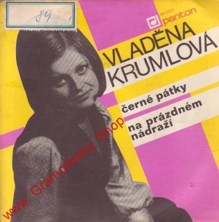 SP Vladěna Krumlová, 1970, 040323, Černé pátky, Na prázdném nádraží