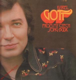 LP Karel Gott, From My Czech Song Book, 1975, Artia