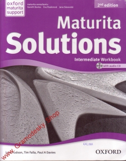 Maturita Solutions - 2nd Edition Intermediate Workbook with Audio CD, 2017