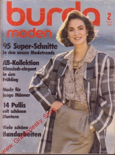 1986/02 časopis Burda německy