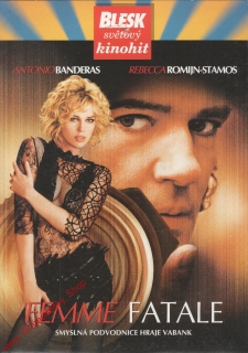 DVD Femme Fatale, Antonio Banderas, Rebecca Romijn Stamos, 2001