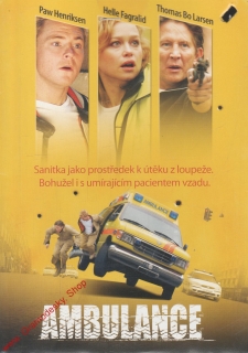 DVD Ambulance, sanitka jako prostředek k útěku z loupeže, Thomas Bo Larsen, 2009