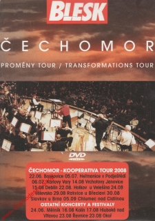 DVD Čechomor, Proměny tour 2008