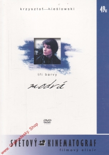 DVD Tři barvy Modrá, Krzysztof Kieslowski, 1993