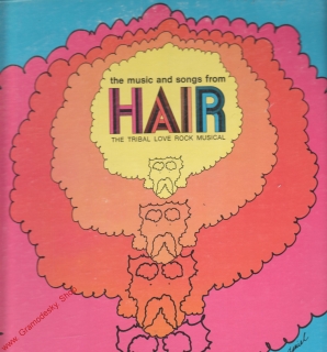 LP Hair, písně z muzikálu, The Tribal Love Rock Musical, Printed in Canada