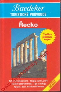 Řecko, turistický průvodce, mapové přílohy, 1992