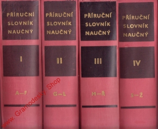 Příruční slovník naučný ve čtyřech svazcích I+II+III+IV / 1962