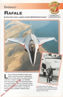 Skupina 6, karta 010 / Rafale Dassault / 2001