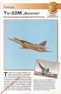 Skupina 5, karta 145 / TU-22M Backfire Tupolev / 2001