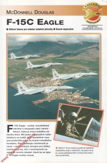 Skupina 5, karta 089 / F-15C Eagle McDonnell Douglas / 2001