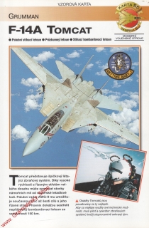 Skupina 5, karta 055 / F-14A Tomcat Grumman / 2001
