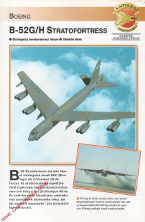 Skupina 5, karta 020 / B-52G/H Stratofortress Boeing / 2001
