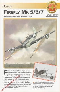Skupina 4, karta 078 / Firefly MK 5/6/7 Fairey / 2001
