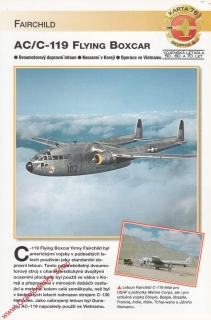 Skupina 4, karta 076 / AC/C-119 Flying Boxcar Fairchild / 2001