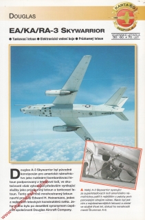Skupina 4, karta 069 / EA/KA/RA-3 Skywarrior Douglas / 2001