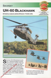 Skupina 3, karta 091 / UH-60 Blackhawk Sikorsky / 2001