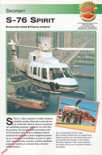 Skupina 3, karta 088 / S-76 Spirit Sikorsky / 2001