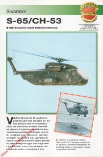 Skupina 3, karta 085 / S-65/CH-53 Sikorsky / 2001
