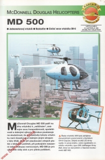 Skupina 3, karta 053 / MD 500 McDonnell Douglas Helicopters / 2001