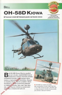 Skupina 3, karta 016 / OH-58D Kiowa Bell / 2001